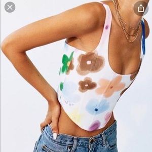 With Jean Cindy Corset, Viola, XS